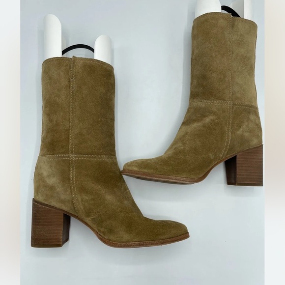 Frye Shoes Frye Nora Suede Mid Boots Poshmark